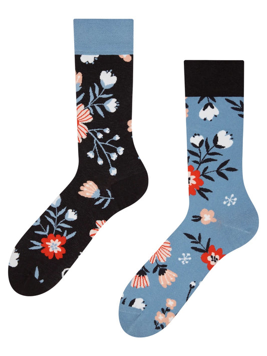 Chaussettes à motifs: Thème floral