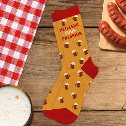 Chaussettes humoristiques: Meilleur sous pression