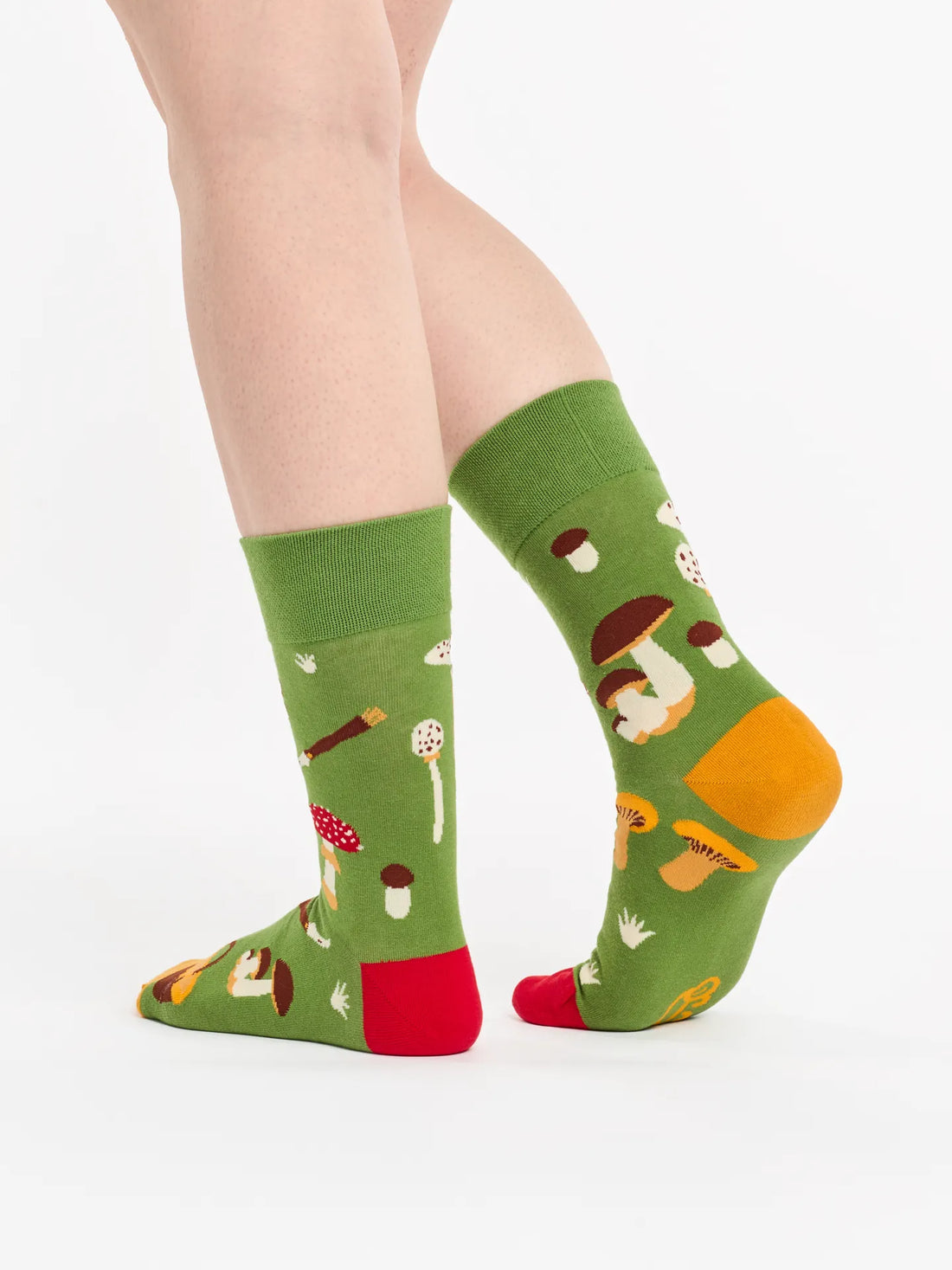 Chaussettes à motifs: Chasse aux champignons