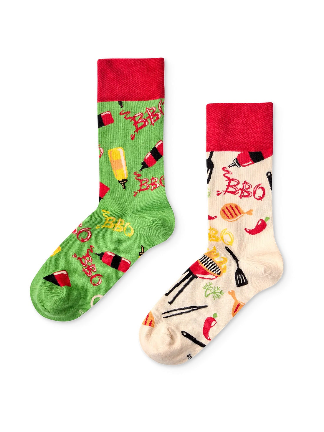 Chaussettes à motifs: Saison des barbecues