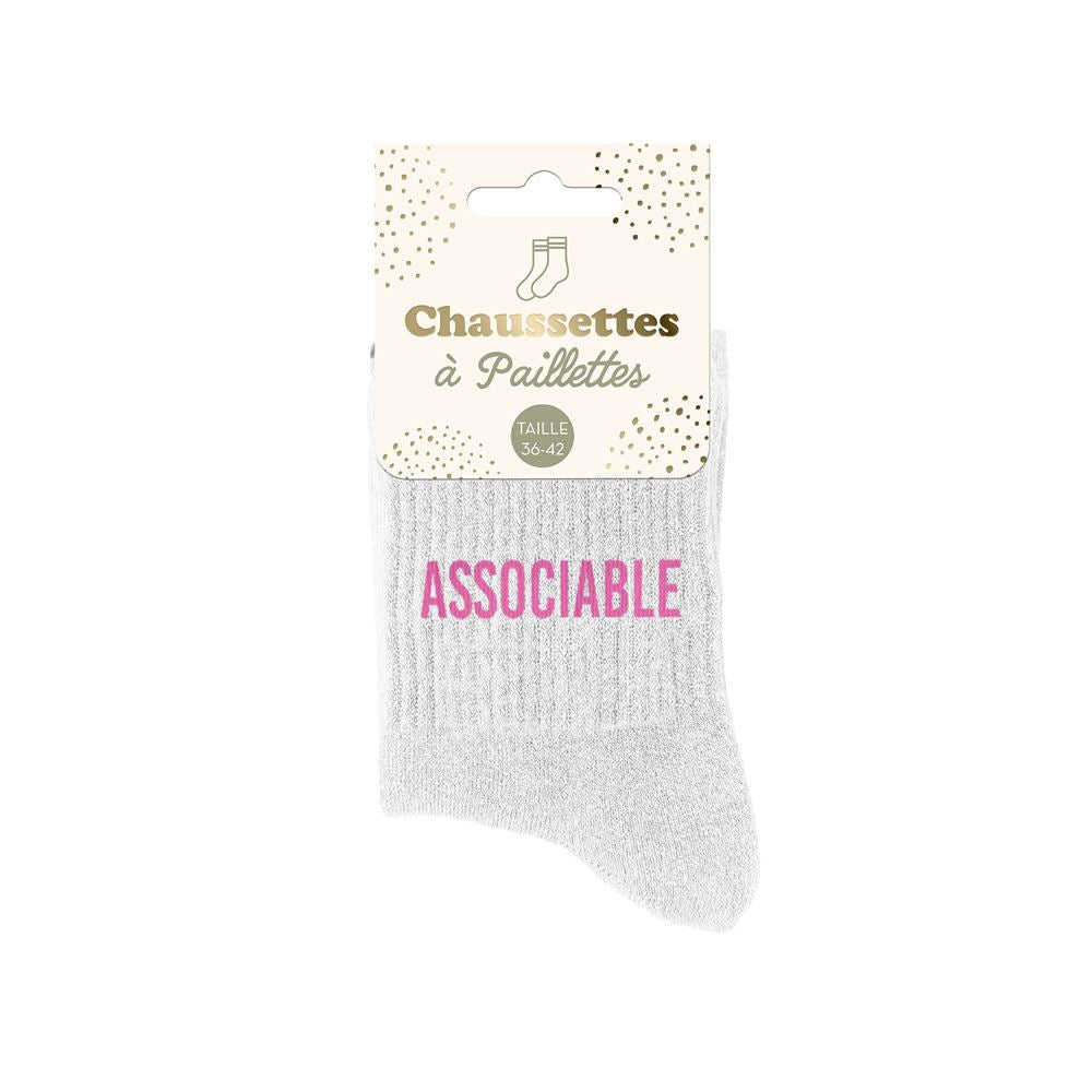 Chaussettes à paillettes: Associable