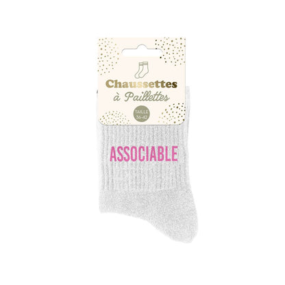 Chaussettes à paillettes: Associable