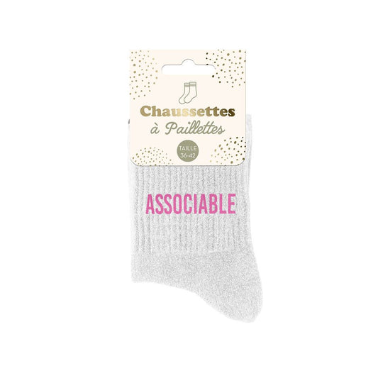 Chaussettes à paillettes: Associable