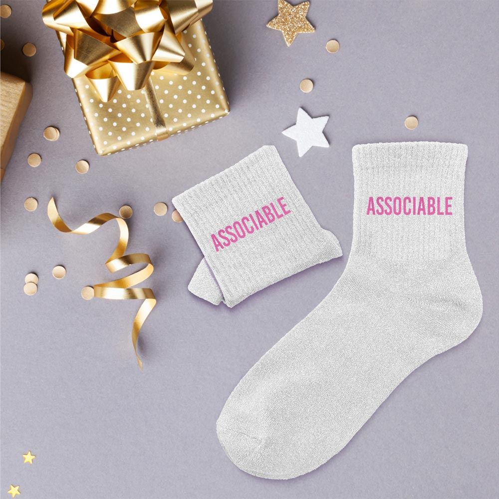 Chaussettes à paillettes: Associable