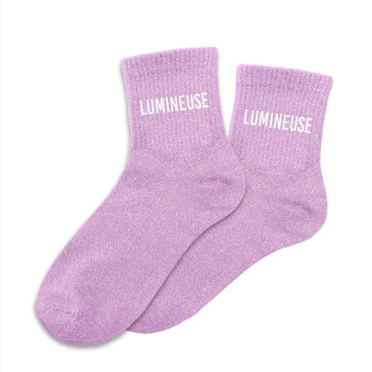 Chaussettes à paillettes: Lumineuse