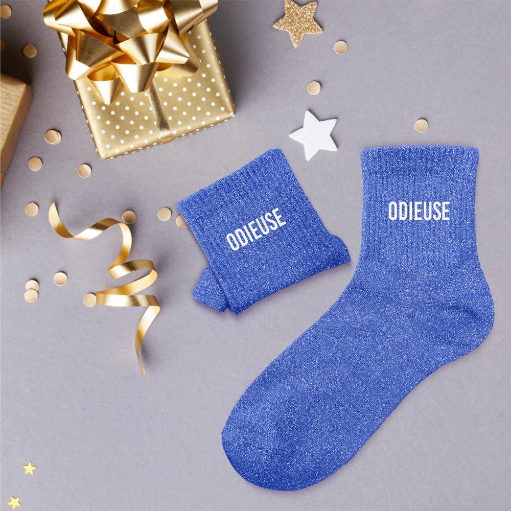 Chaussettes à paillettes: Odieuse