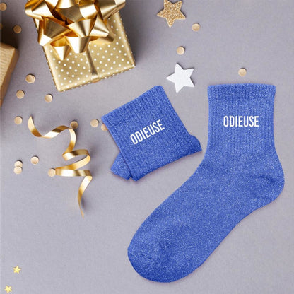 Chaussettes à paillettes: Odieuse
