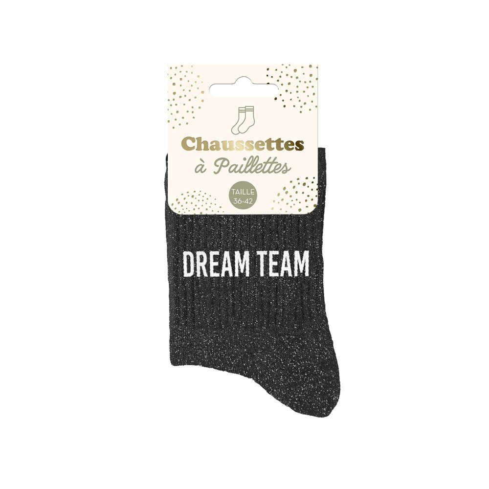 Chaussettes à paillettes: Dream team