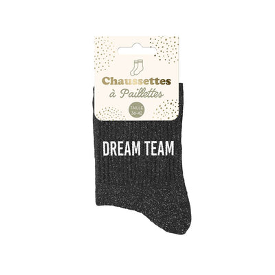 Chaussettes à paillettes: Dream team