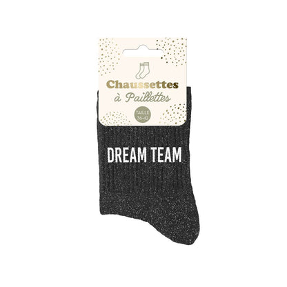 Chaussettes à paillettes: Dream team