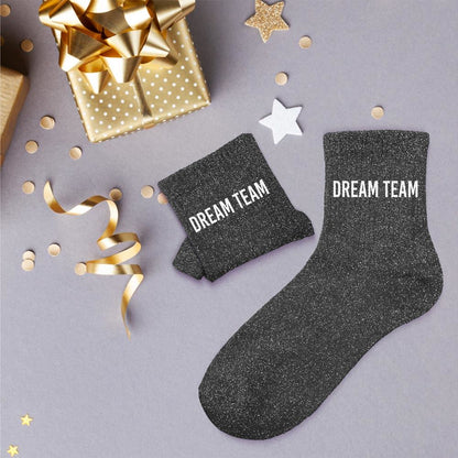 Chaussettes à paillettes: Dream team