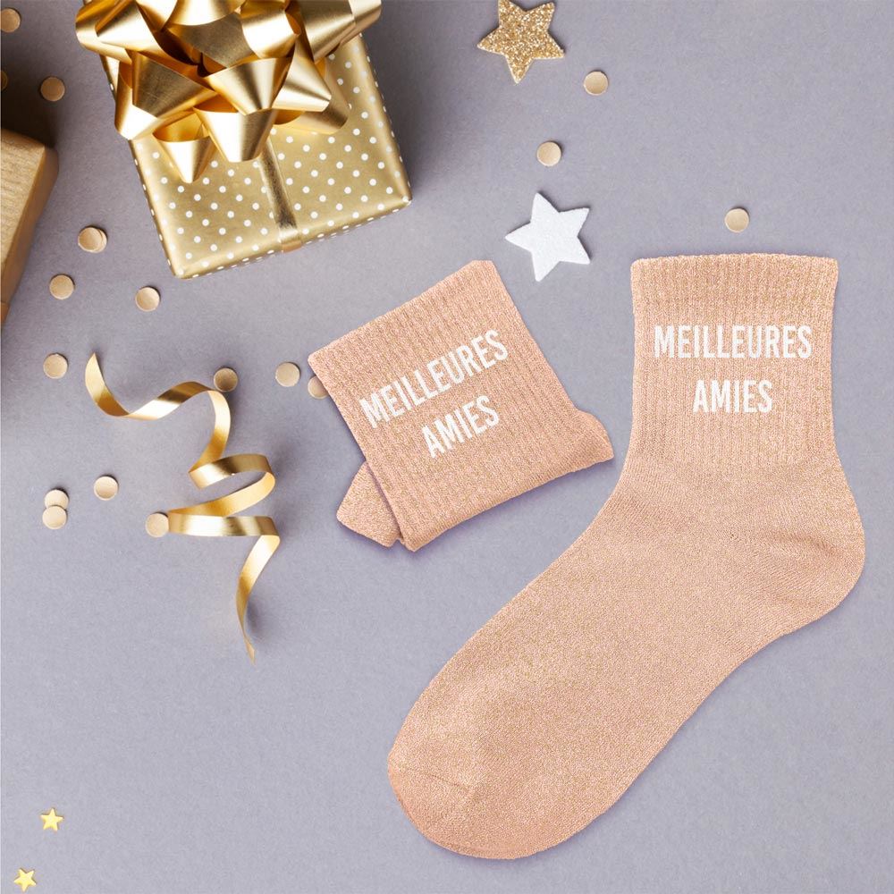 Chaussettes à paillettes: Meilleures amies