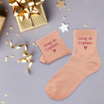 Chaussettes à paillettes: Gang de copines