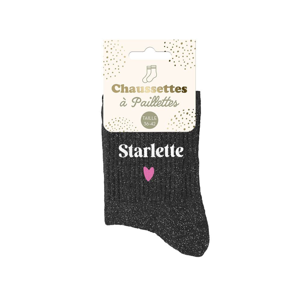 Chaussettes à paillettes: Starlette