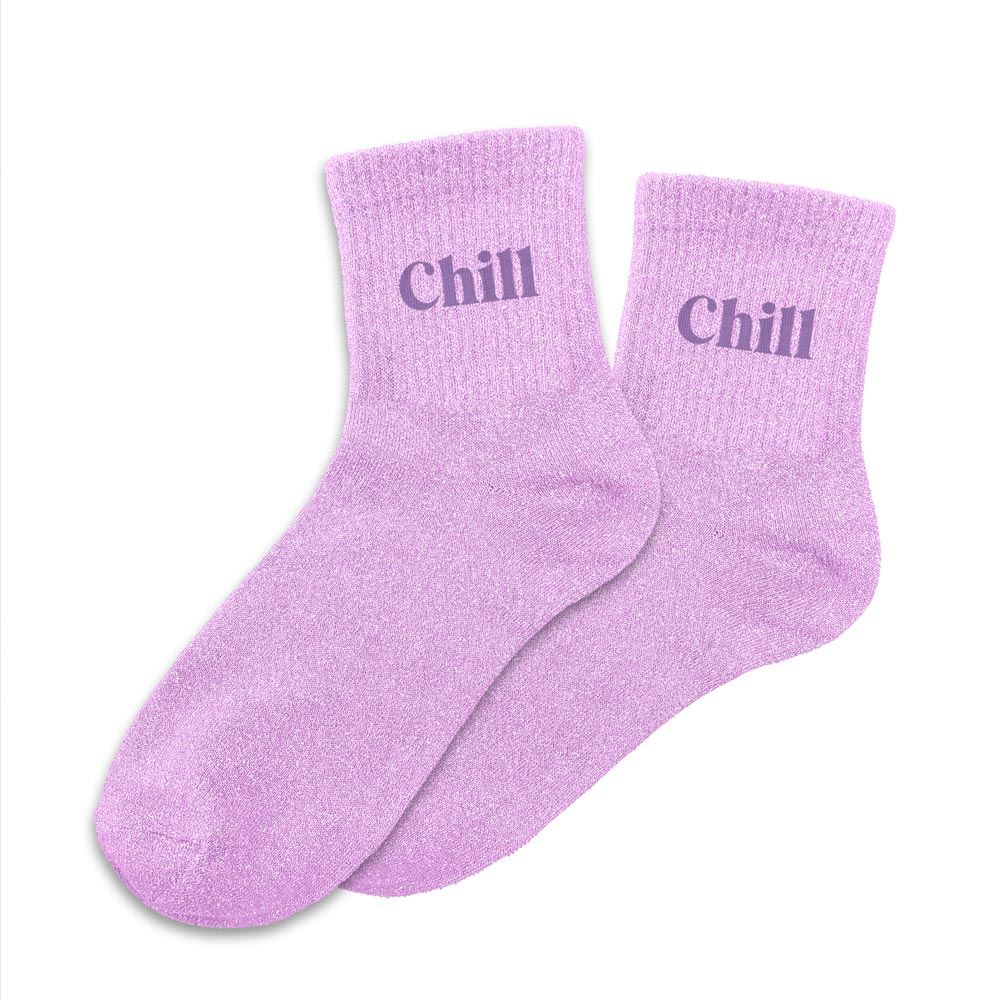 Chaussettes à paillettes: Chill