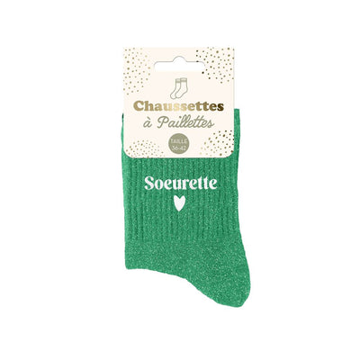 Chaussettes à paillettes: Soeurette