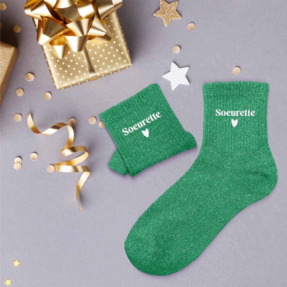 Chaussettes à paillettes: Soeurette
