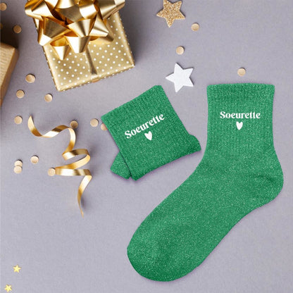 Chaussettes à paillettes: Soeurette