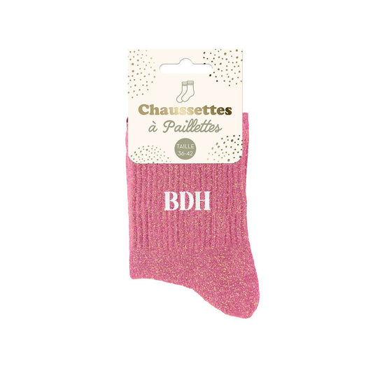Chaussettes à paillettes: BDH