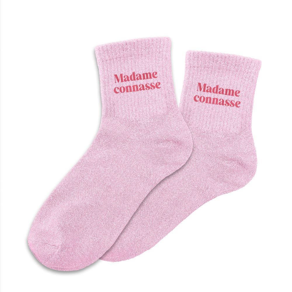 Chaussettes à paillettes: Madame connasse