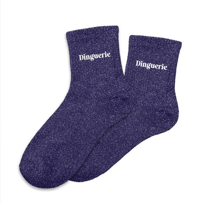 Chaussettes à paillettes: Dinguerie