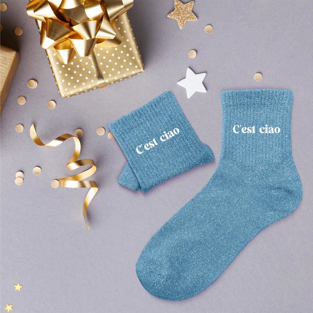 Chaussettes à paillettes: C'est ciao