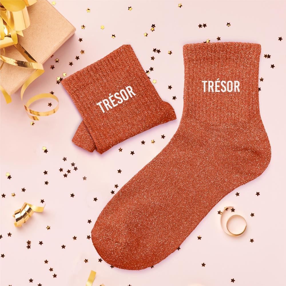 Chaussettes à paillettes: Trésor