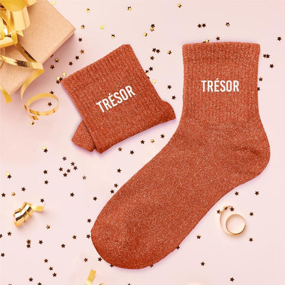 Chaussettes à paillettes: Trésor