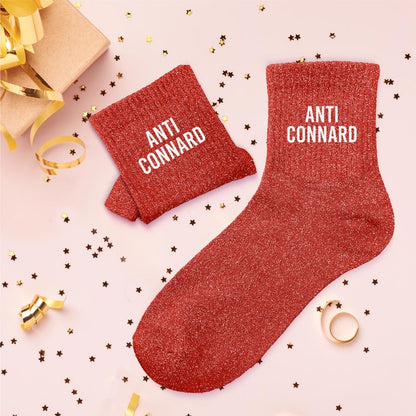 Chaussettes à paillettes: Anti-connard