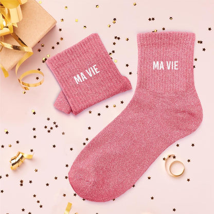 Chaussettes à paillettes: Ma vie