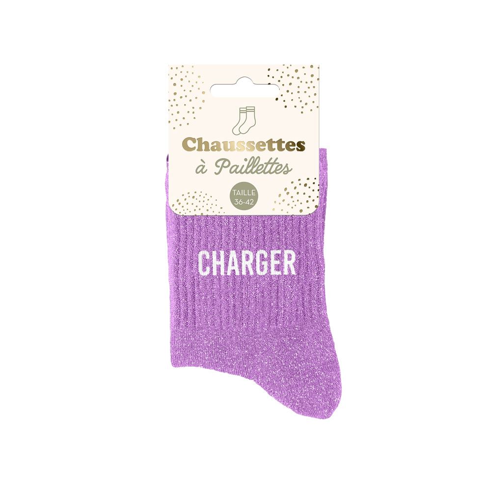 Chaussettes à paillettes: Charger