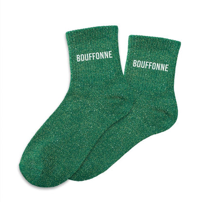 Chaussettes à paillettes: Bouffonne
