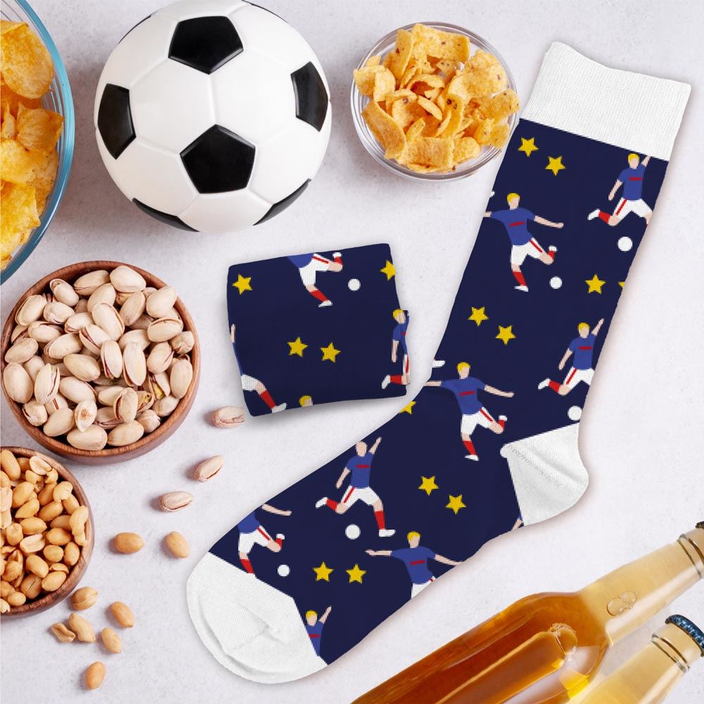 Chaussettes humoristiques: Passion foot