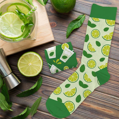 Chaussettes humoristiques: Mojito-Citron