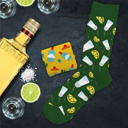 Chaussettes humoristiques: Tequila-Paf