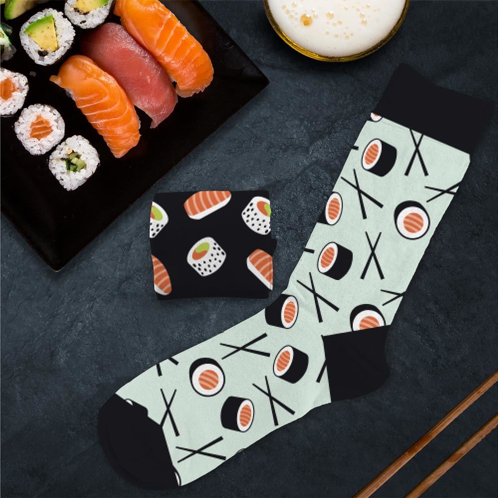 Chaussettes humoristiques: Sushi-Maki