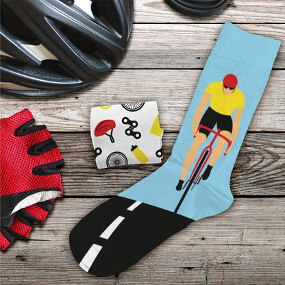 Chaussettes humoristiques: Passion Cyclisme