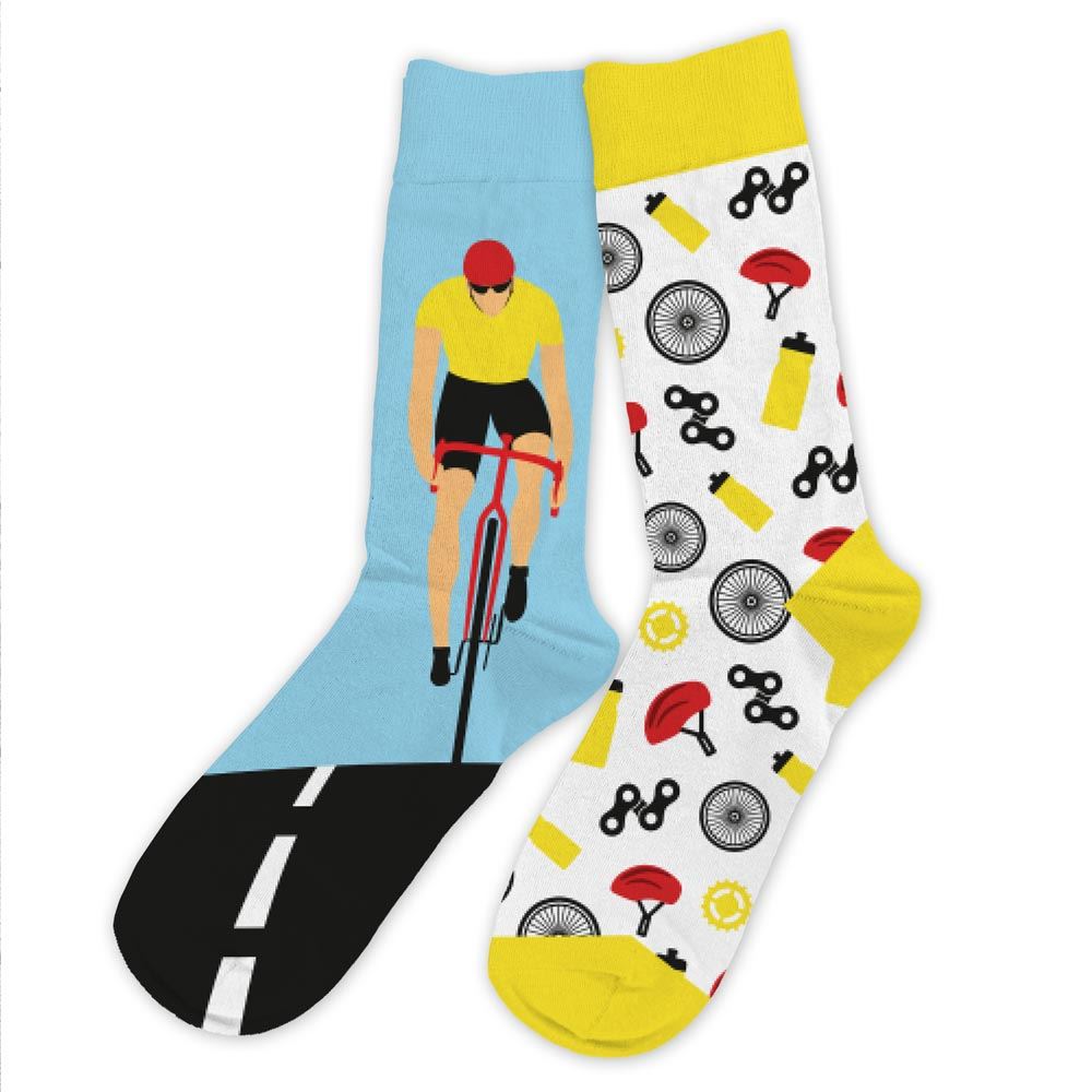 Chaussettes humoristiques: Passion Cyclisme