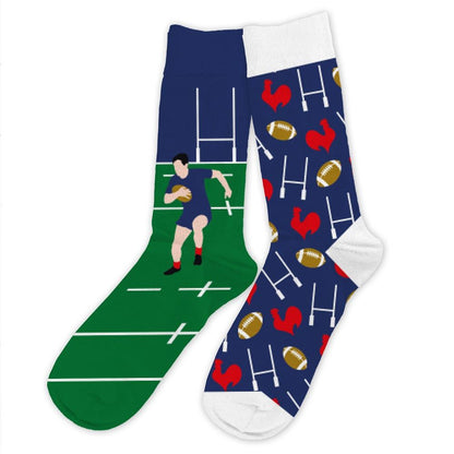 Chaussettes humoristiques: Passion Rugby