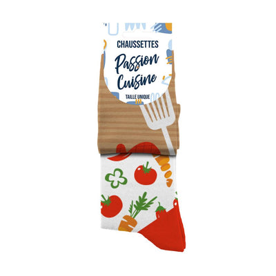 Chaussettes humoristiques: Passion Cuisine