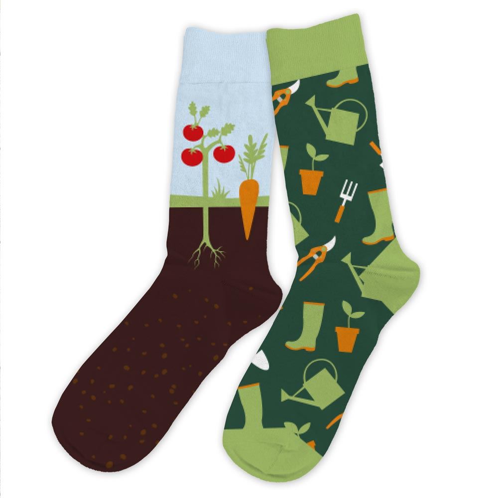 Chaussettes humoristiques: Passion Jardin
