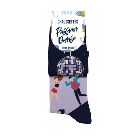 Chaussettes humoristiques: Passion Danse