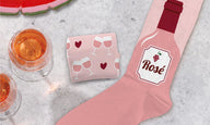 Chaussettes humoristiques: Passion rosé