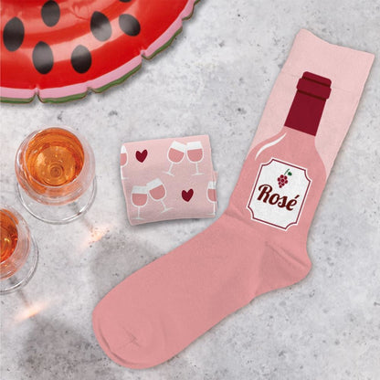 Chaussettes humoristiques: Passion rosé