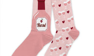 Chaussettes humoristiques: Passion rosé