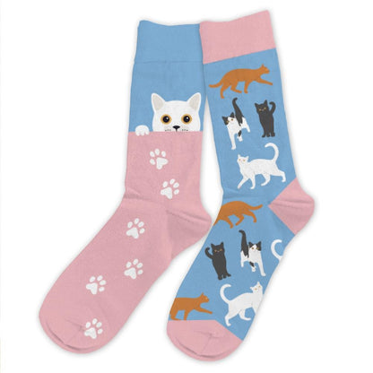Chaussettes humoristiques: Passion chats