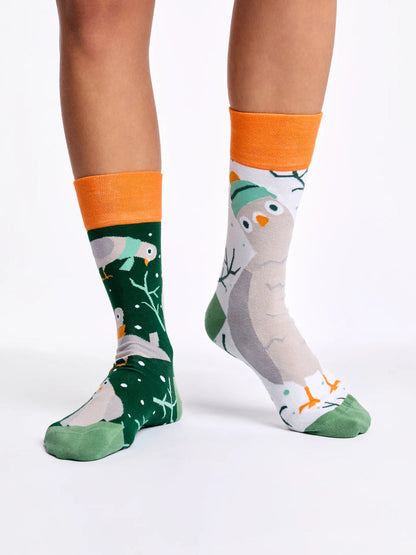 Chaussettes à motifs: Pigeons