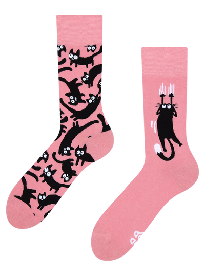 Chaussettes à motifs: Chat en folie