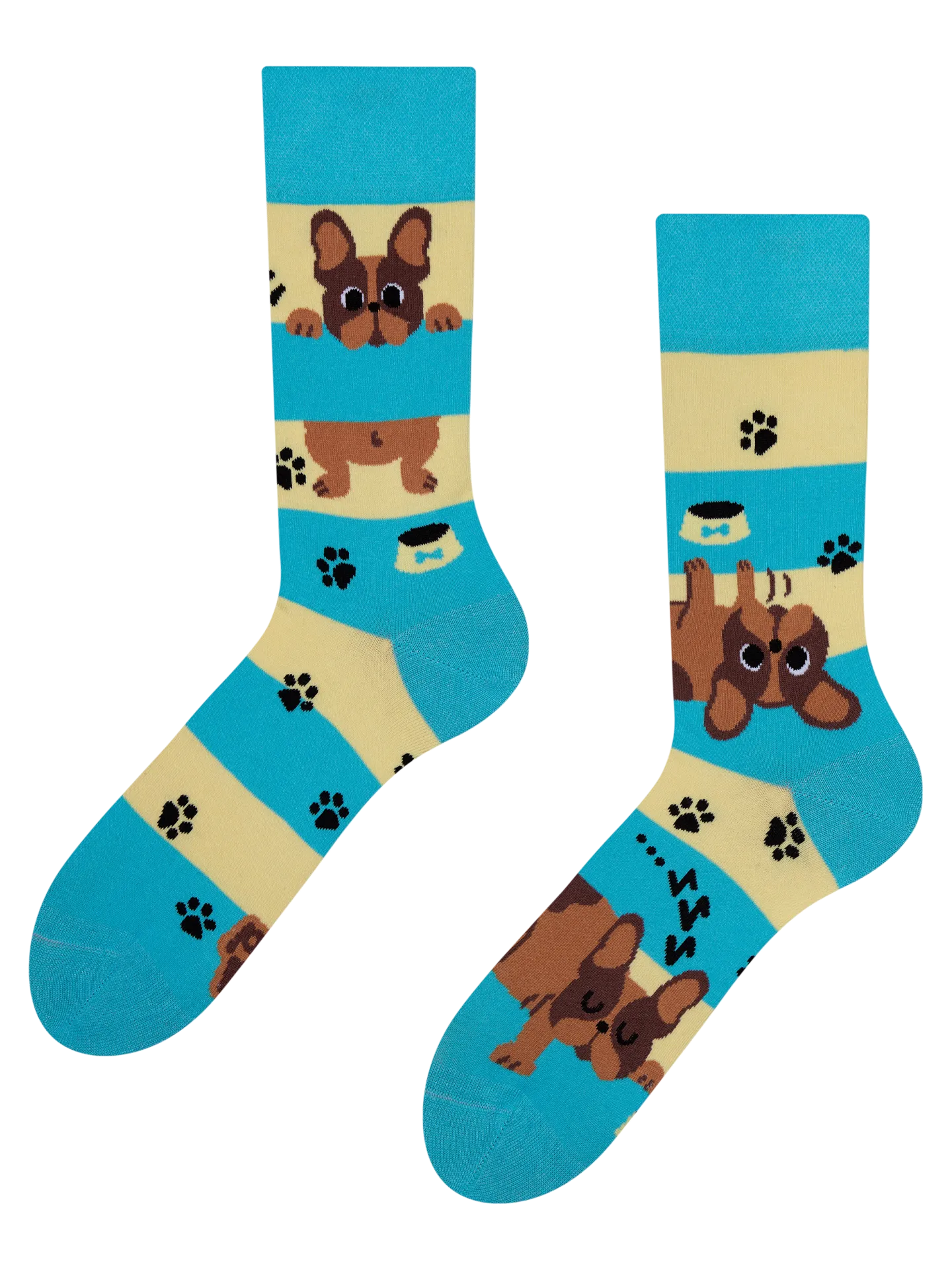 Chaussettes à motifs: Chien mignon