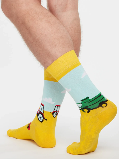 Chaussettes à motifs: L'agriculteur